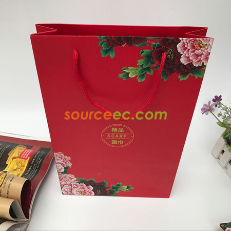 礼品订购围巾礼品盒广告