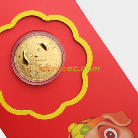礼品订购新年金币红包礼品广告