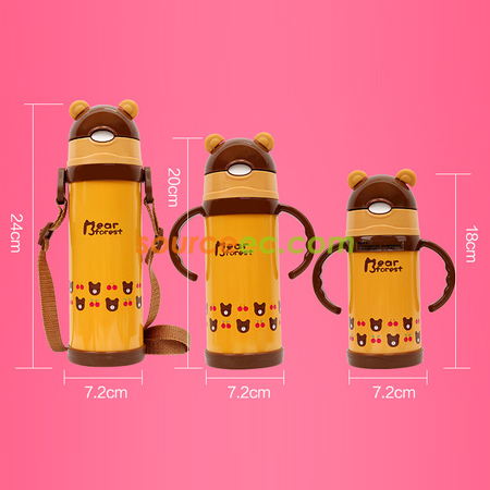 礼品订购500ML 动物儿童保温杯纪念品广告