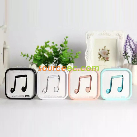 礼品订购音符盒装耳机纪念品广告
