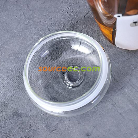礼品订购550ML吸管玻璃杯广告