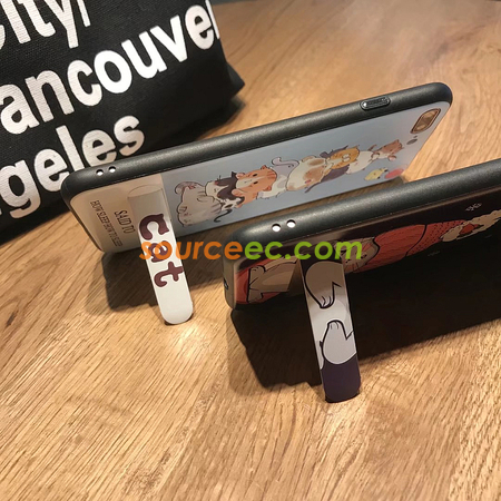 礼品订购隐形支架手机壳广告