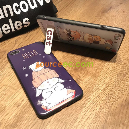 礼品订购隐形支架手机壳广告