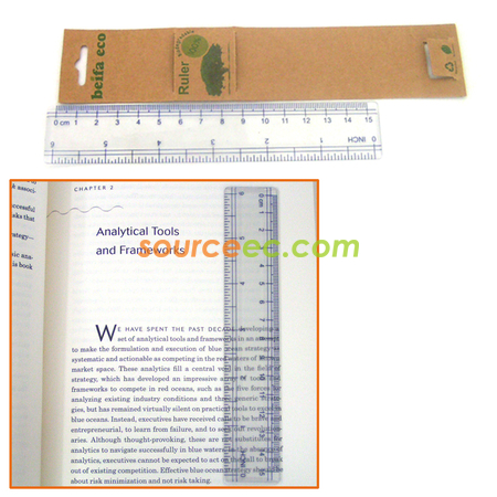 礼品订购可降解尺子广告