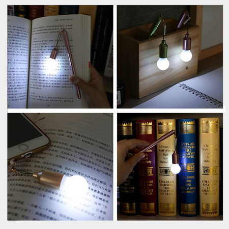 礼品订购灯泡笔广告
