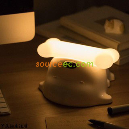礼品订购小狗LED小夜灯 广告