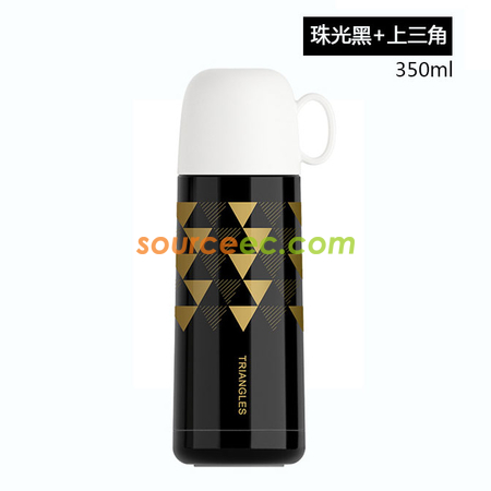 礼品订购350ML 三角保温杯广告