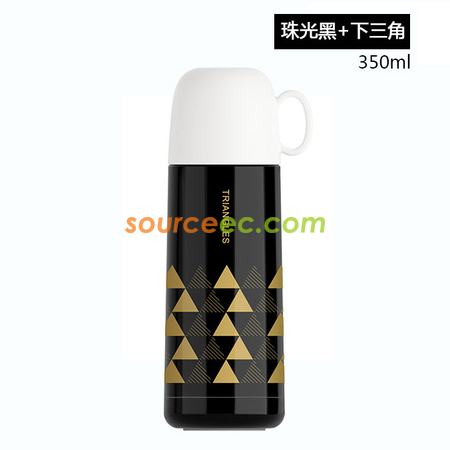 礼品订购350ML 三角保温杯广告