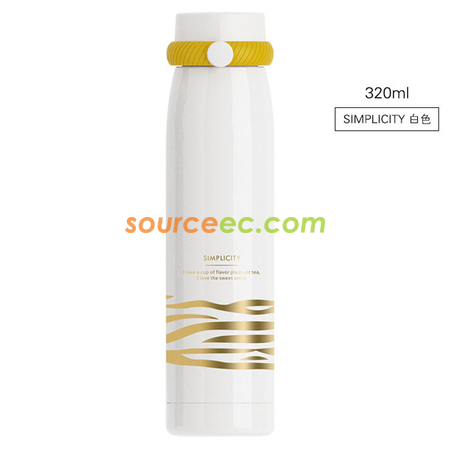 礼品订购320ML 创意手提保温杯广告