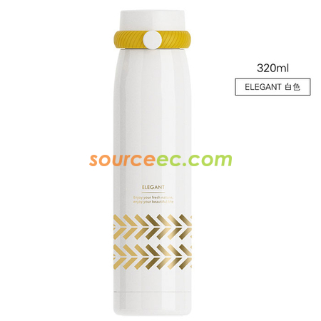 礼品订购320ML 创意手提保温杯广告