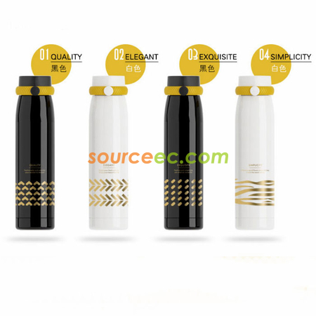 礼品订购320ML 创意手提保温杯广告