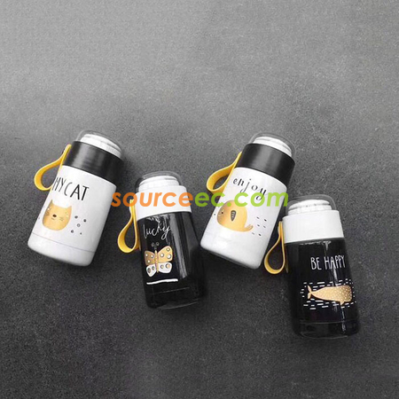 礼品订购240ML 便携迷你保温杯广告