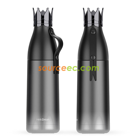 礼品订购350ML 皇冠保温杯广告