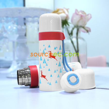 礼品订购350ML 小鹿系列保温杯广告