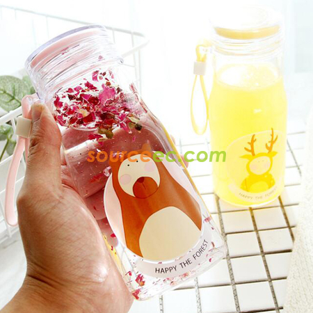 礼品订购350ML 玻璃水杯广告
