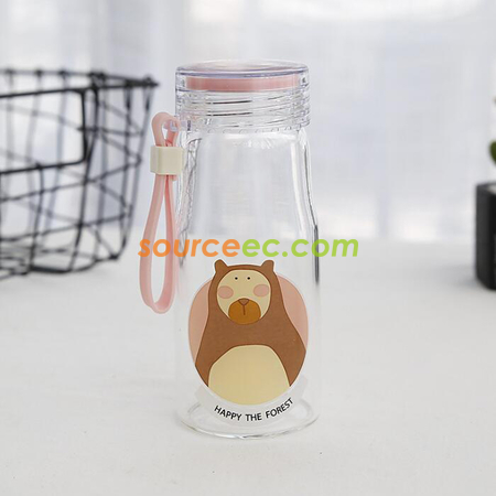 礼品订购350ML 玻璃水杯广告