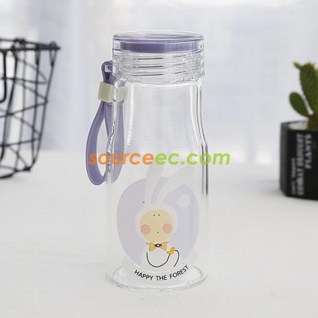礼品订购350ML 玻璃水杯广告