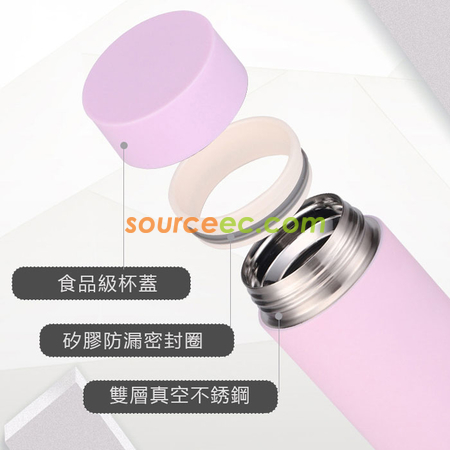 礼品订购500ML超轻旋薄镜面316不锈钢保温杯广告
