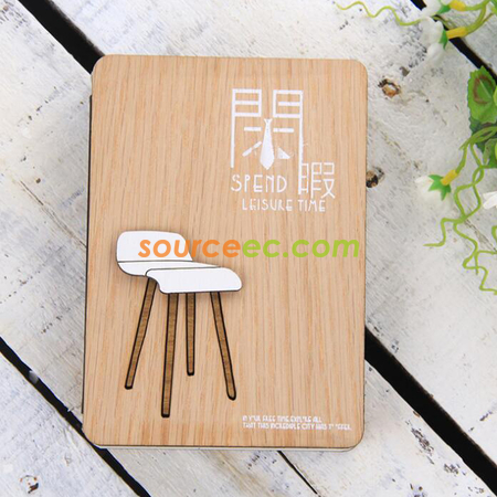礼品订购木制笔记本广告