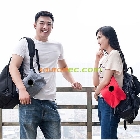 礼品订购超软护颈支撑旅行枕广告