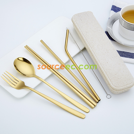 礼品订购不锈钢餐具广告