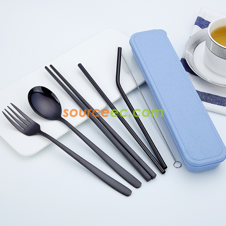礼品订购不锈钢餐具广告