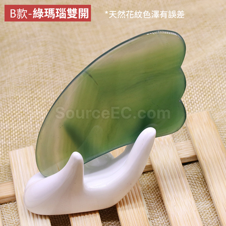 礼品订购粉晶身体按摩脸部刮痧板片广告