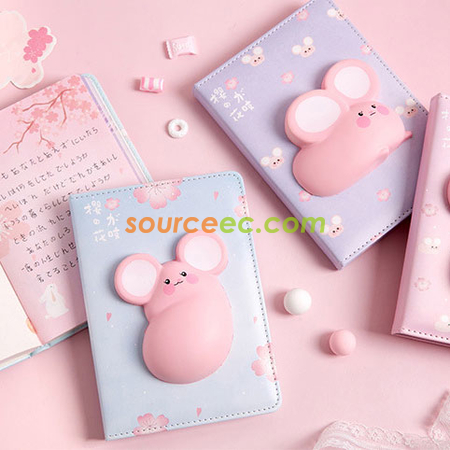 礼品订购减压网红手账本广告