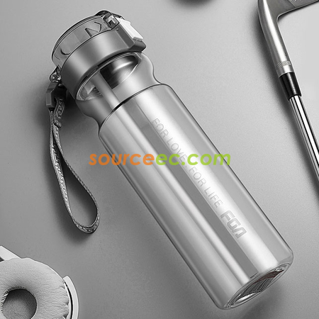 礼品订购700ML Tritan运动吸管杯广告