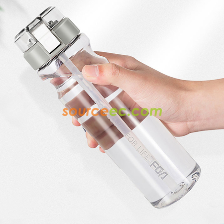 礼品订购700ML Tritan运动吸管杯广告
