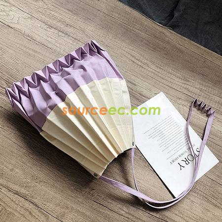 礼品订购百搭褶皱单肩包帆布包广告