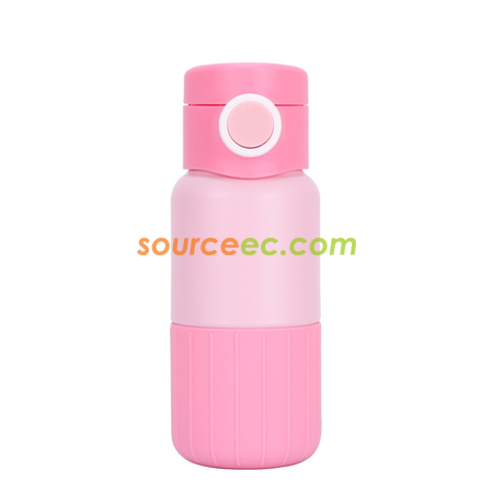 礼品订购300ML 弹跳保温杯广告