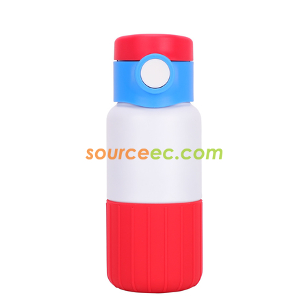 礼品订购300ML 弹跳保温杯广告