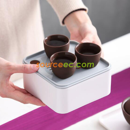 礼品订购旅行茶具套装广告