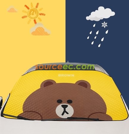 礼品订购汽车太阳挡广告