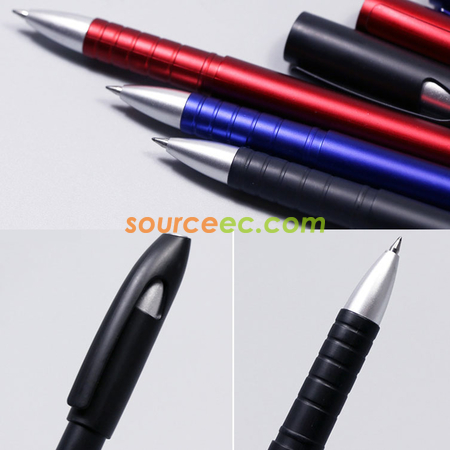 礼品订购Plastic Gel Pen with Cap广告