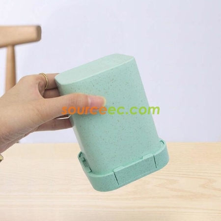 礼品订购550ML 小麦秸秆纤维咖啡杯广告