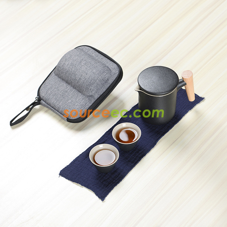 礼品订购便携旅行茶具套装广告