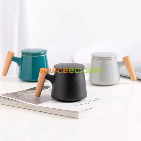陶瓷泡茶杯 