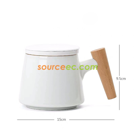 礼品订购陶瓷泡茶杯 广告