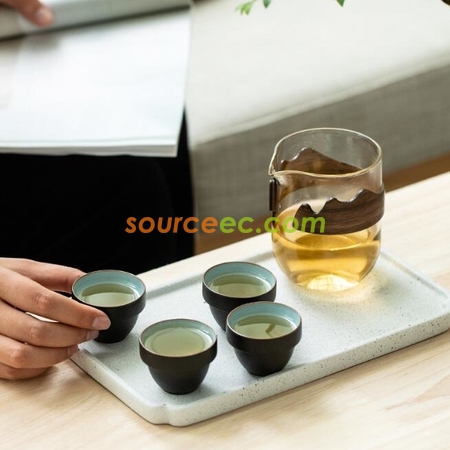 礼品订购便携旅行茶具套装广告