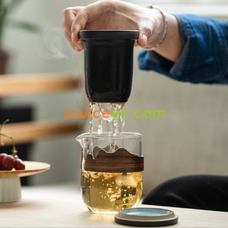 礼品订购便携旅行茶具套装广告