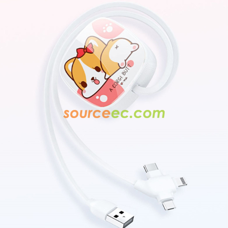 3合1伸缩数据线			