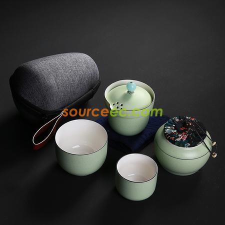 礼品订购茶具套装广告