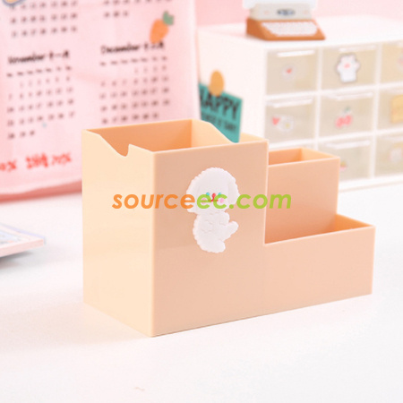 礼品订购可爱多功能笔筒广告