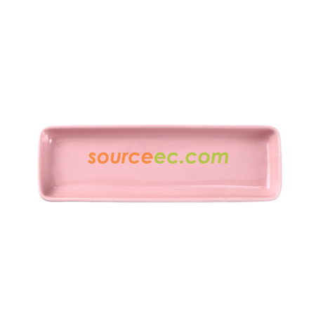 礼品订购色彩缤纷餐具点心托盘广告