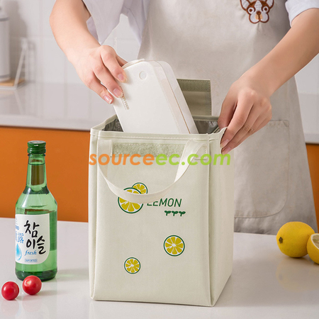 礼品订购魔术贴保温袋广告