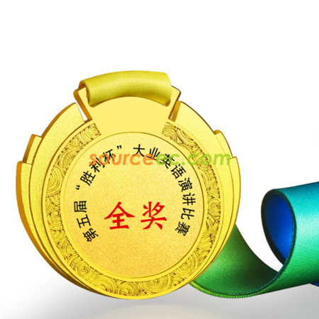 礼品订购点漆彩色奖牌广告