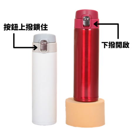 礼品订购304不锈钢弹跳保温杯广告