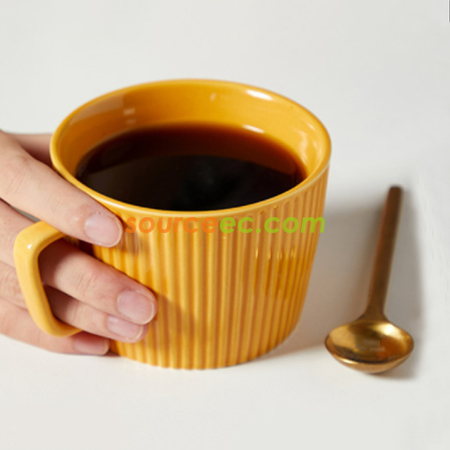 礼品订购陶瓷咖啡杯套装广告